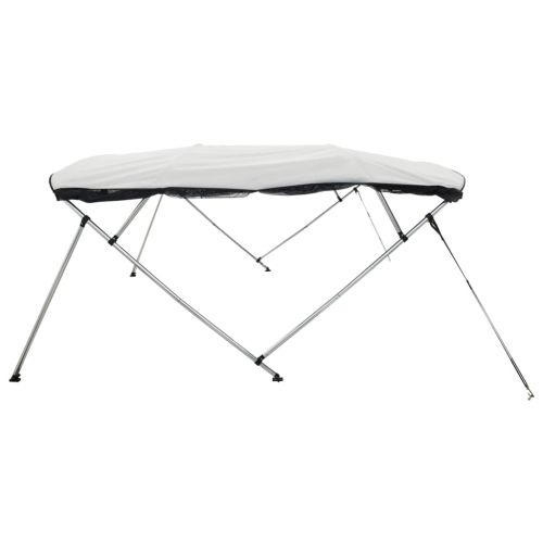 Тента за лодка с 4 дъги мрежести страници 243x(200-213)x137 см