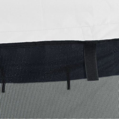 Тента за лодка с 4 дъги мрежести страници 243x(200-213)x137 см