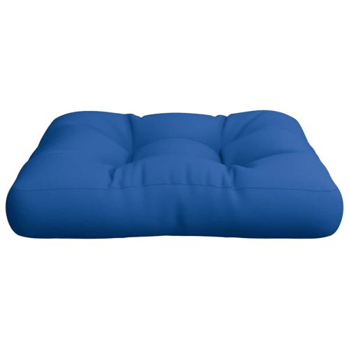 Палетна възглавница синя 58x58x10 см плат