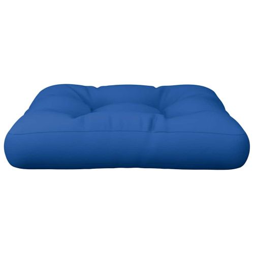 Палетна възглавница синя 58x58x10 см плат