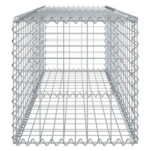 Габионна кошница с покритие, 200x50x50 см, поцинковано желязо