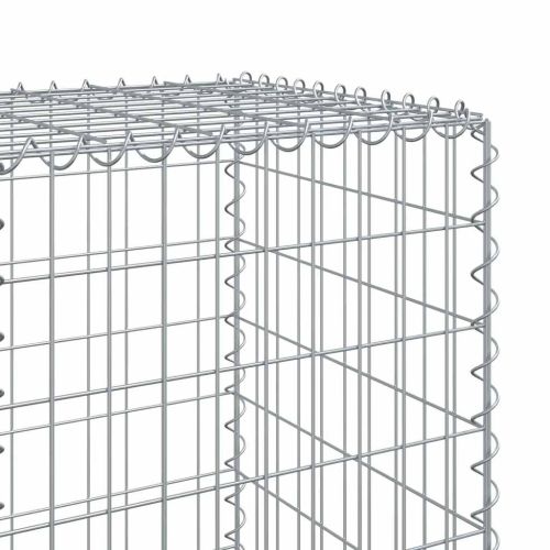 Габионна кошница с покритие, 1200x50x150 см, поцинковано желязо