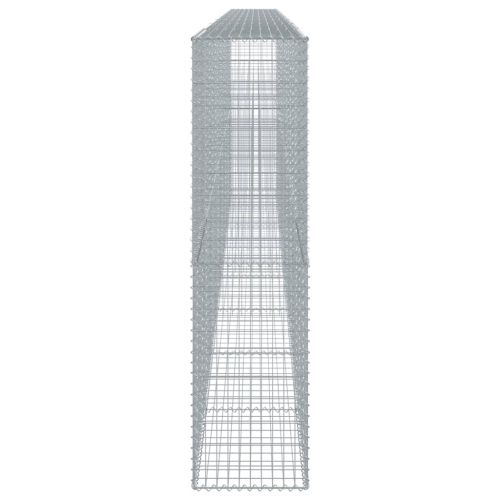 Габионна кошница с покритие, 800x50x200 см, поцинковано желязо