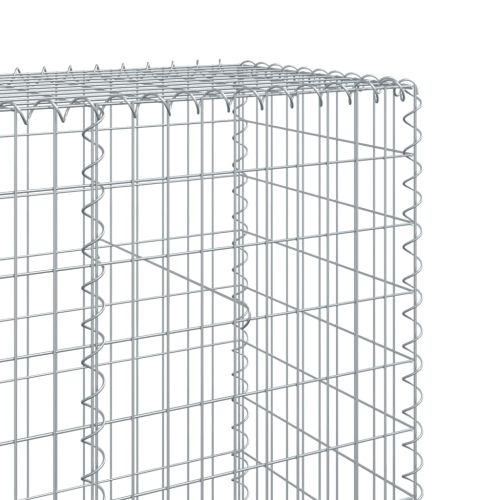 Габионна кошница с покритие, 800x50x200 см, поцинковано желязо