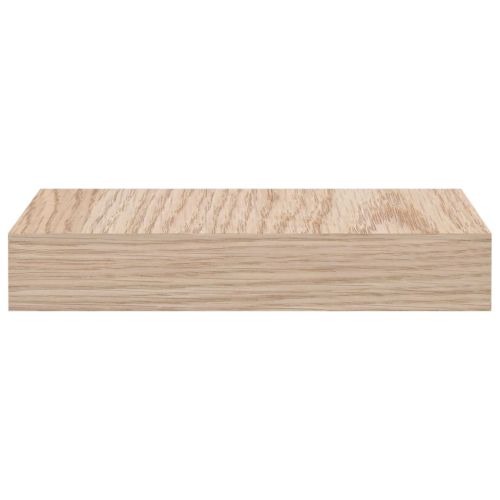 Рафтове за стена 4 бр 23x23,5x4 см инженерна дървесина