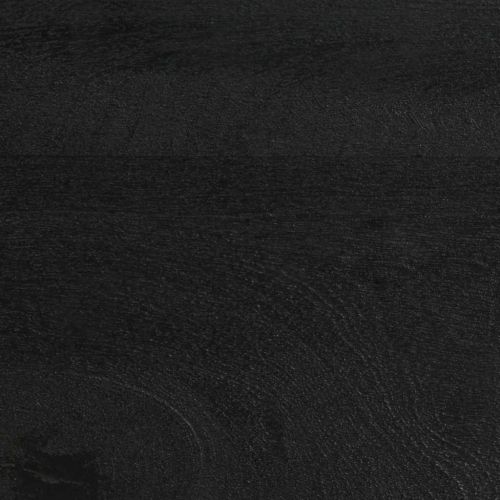ТВ шкаф, черен, 100x33x46 см, инженерно дърво