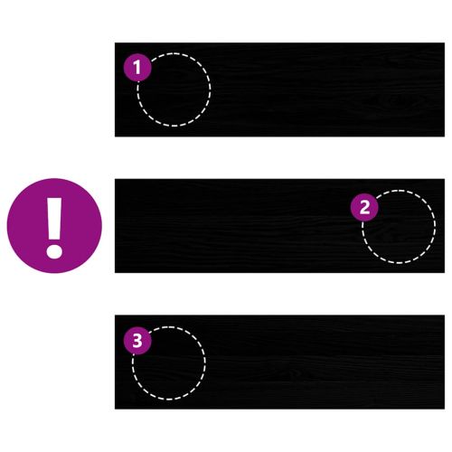 Прозоречни первази, 2 бр, кафяво-черни, 70x20x2 см, дъб масив
