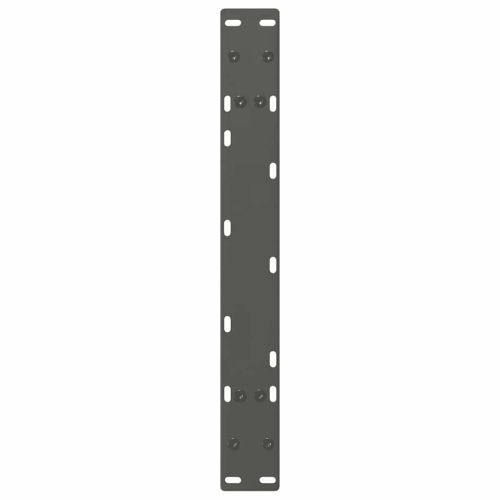 Крака за масичка за кафе, А-образни, 2 бр., антрацит, 70x(30-31) см, стомана