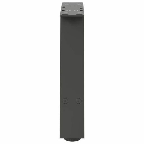 Крака за масичка за кафе, А-образни, 2 бр., антрацит, 50x(30-31) см, стомана