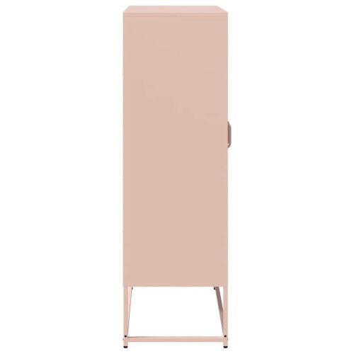 Висока дъска Pink 68x39x123 cm Стомана