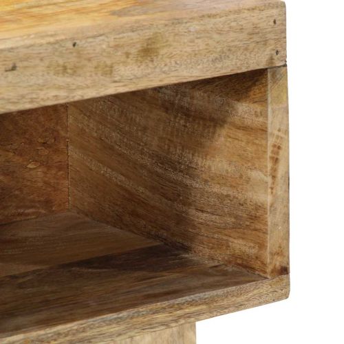 Нощно шкафче 50x27x50 cm Масивна груба дървесина Манго