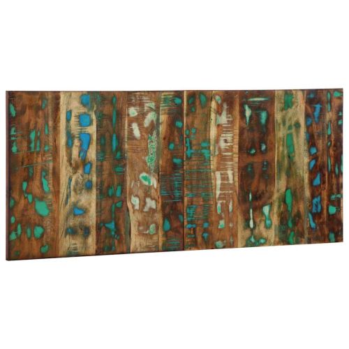 Табла за глава Multicolour 120 cm Масивна дървесина Reclaimed