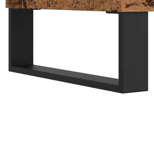 ТВ шкаф Старо дърво 100x35x55 cm Инженерна дървесина