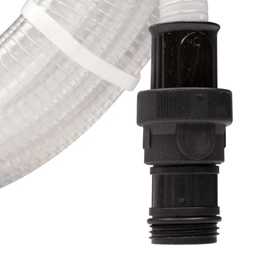 Смукателен маркуч с PVC конектори прозрачен 1" 10 м PVC