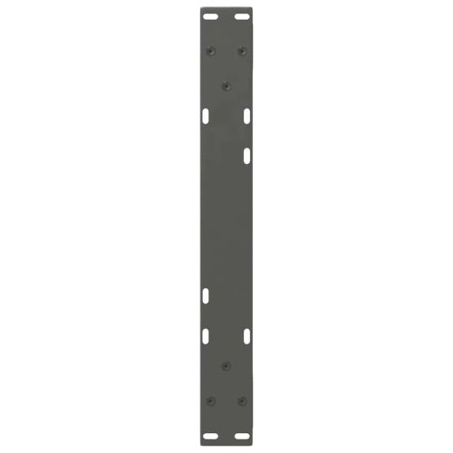 Крака за масичка за кафе, 2 бр., антрацит, 50x(30-31,3) см, стомана