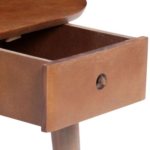 Нощно шкафче 50x35x55 см, масивно акациево дърво