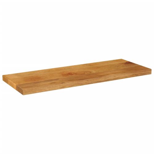 Плот за маса 80x20x3,8 см, правоъгълен, масивна дървесина, цвят манго