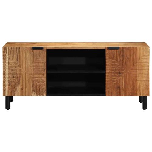 ТВ шкаф 105x33x46 см, масивна акация