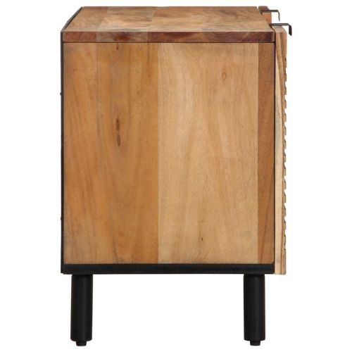 ТВ шкаф 105x33x46 см, масивна акация