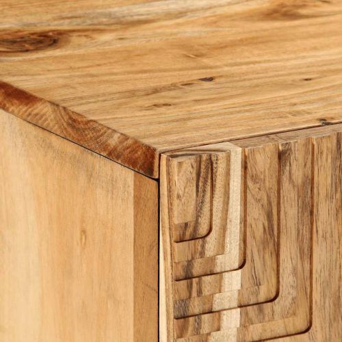 ТВ шкаф 105x33x46 см, масивна акация
