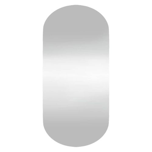 Стенно огледало 45x100 см стъкло овално