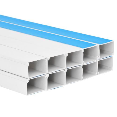 Кабелен канал самозалепващ 100x40 мм 10 м PVC