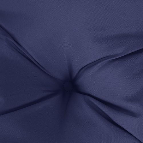 Възглавница за пейка нейви синьо 110x50x7 см Оксфорд плат
