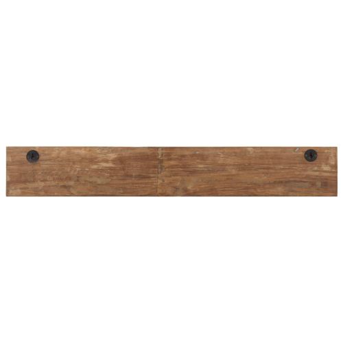 Закачалка с 5 куки, 100x2,5x15 см, регенерирано дърво масив