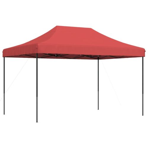 Сгъваема парти шатра, pop-up, бордо, 410x279x315 см