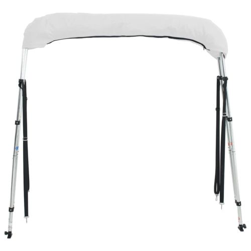 Тента за лодка с 3 дъги мрежести страници 183x(170-182)x137 см