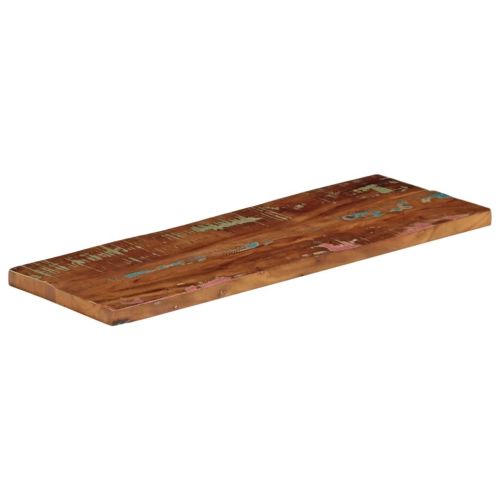 Плот за маса 80x20x3,8 см правоъгълен регенерирано дърво масив