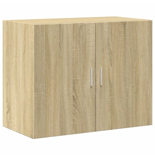 Висок шкаф, сонома дъб, 80x42,5x249 см, инженерно дърво