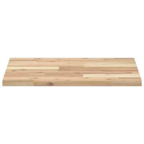 Плот за маса квадратен 50x50x2 см масивна акация