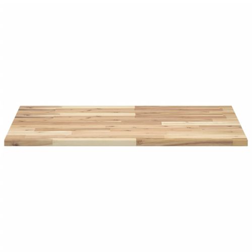 Плот за баня, необработен, 100x60x2 см, масивно дърво акация