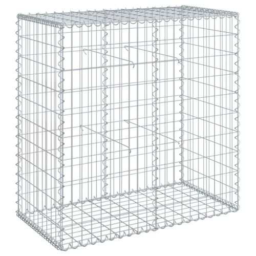 Габионна кошница с покритие, 100x50x100 см, поцинковано желязо