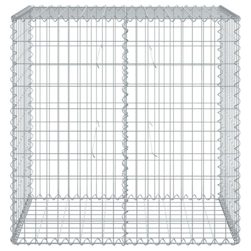 Габионна кошница с покритие, 100x50x100 см, поцинковано желязо