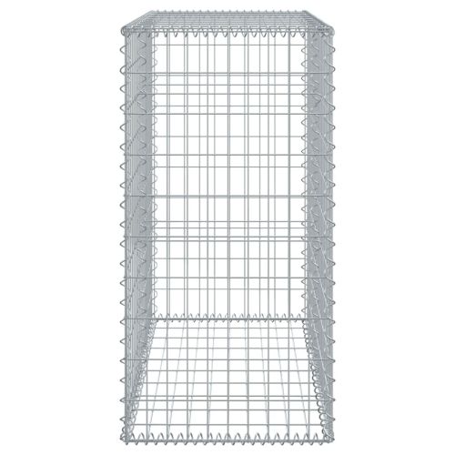 Габионна кошница с покритие, 100x50x100 см, поцинковано желязо