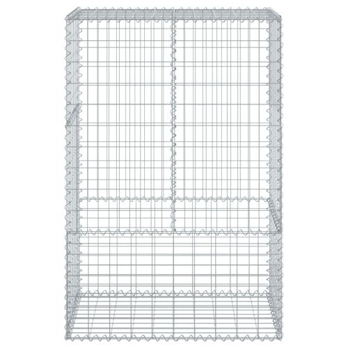 Габионна кошница с покритие, 100x50x150 см, поцинковано желязо