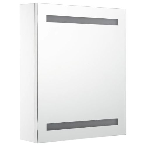 LED шкаф с огледало за баня, 50x13,5x60 см