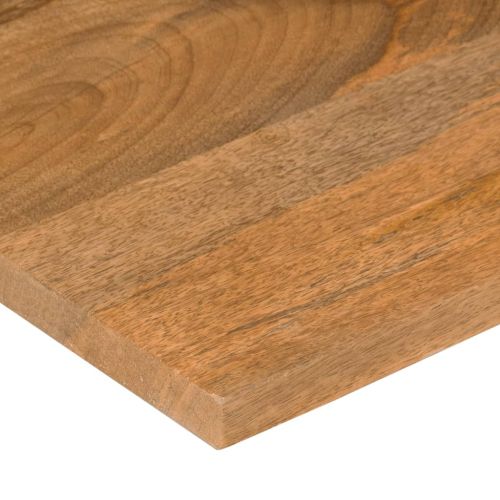 Плот за бюро с извивка 140x50x2,5 см грубо мангово дърво масив