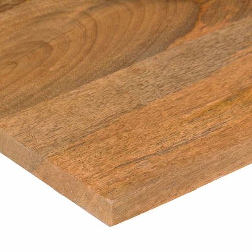 Плот за бюро с извивка 110x50x2,5 см грубо мангово дърво масив
