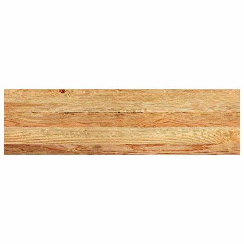 Стълбищни стъпала, 8 бр, светлокафяви, 90x30x2 см, дъб масив