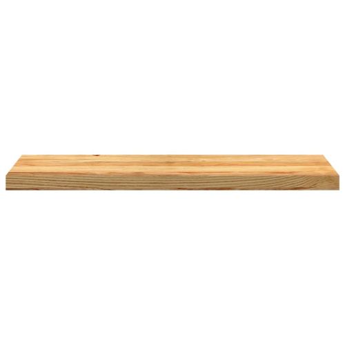 Стълбищни стъпала, 8 бр, светлокафяви, 90x30x2 см, дъб масив