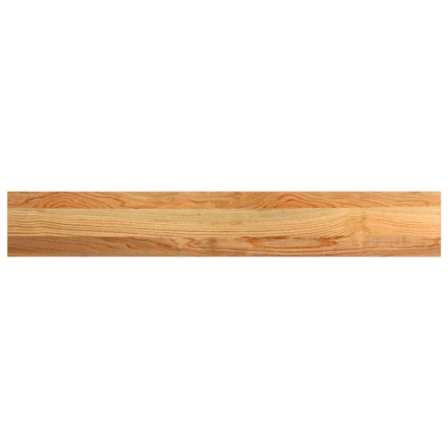 Прозоречни первази, 2 бр, светлокафяви, 100x15x2 см, дъб масив