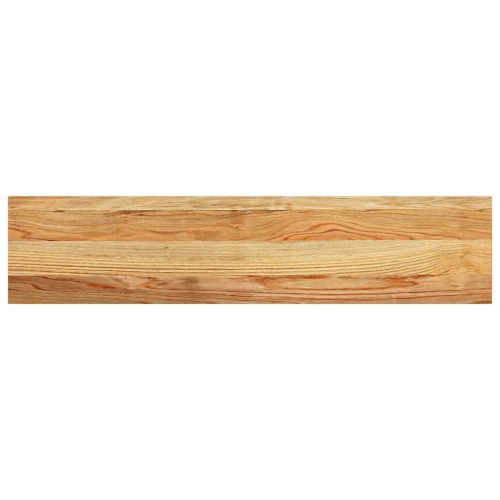 Прозоречни первази, 2 бр, светлокафяви, 90x20x2 см, дъб масив
