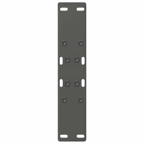 Крака за масичка за кафе, А-образни, 2 бр., антрацит, 50x(42-43) см, стомана