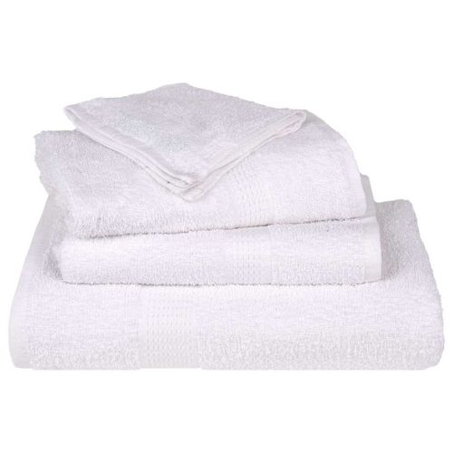 Кърпи за баня FROGN 25 бр. Бели 100x150 см 360 г/м²