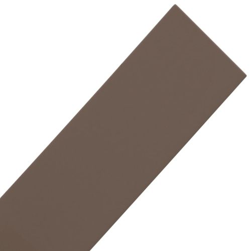 Градински кант, кафяв, 10 м, 10 см, полиетилен