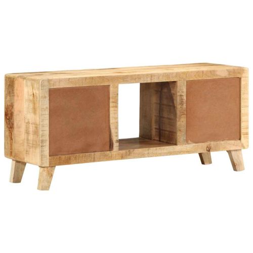 ТВ шкаф 105x46x32 cm Масивна дървесина грубо манго