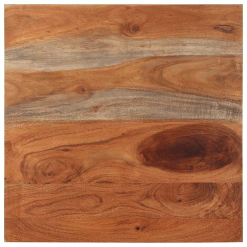 масичка за кафе 60x60x35 cm масивна дървесина акация